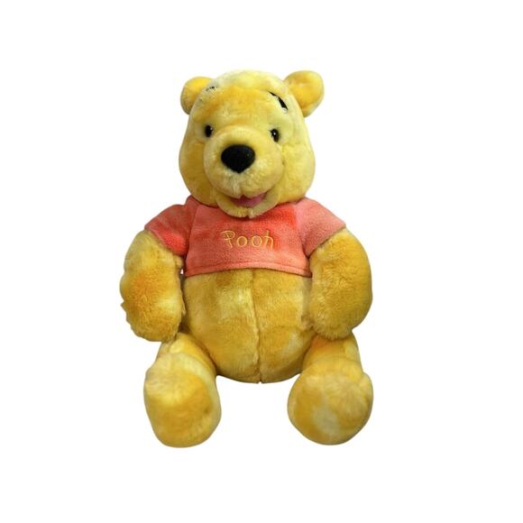 Winnie The Pooh Disney Store Ice Cream Plush Stuffed Animal - Picture 1 of 6